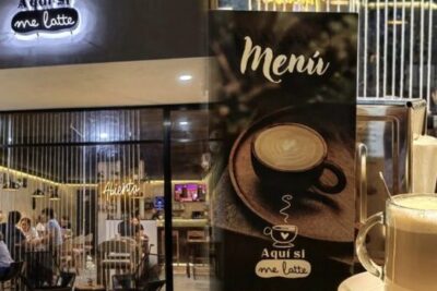 me late a cafe